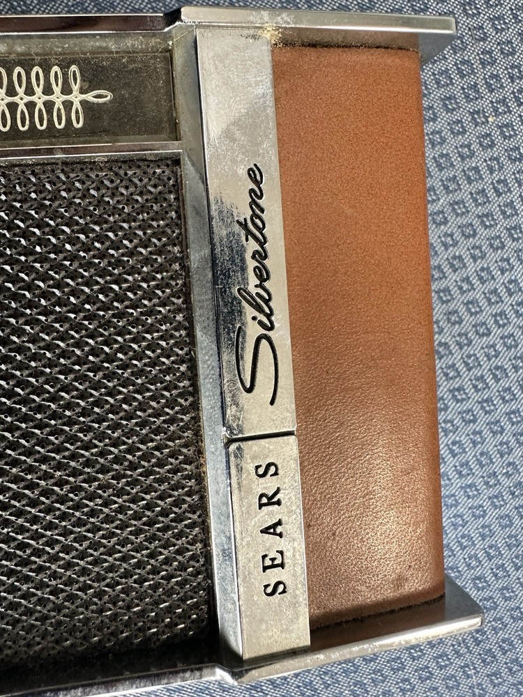 Sears Silver tone 5214 Transistor Radio