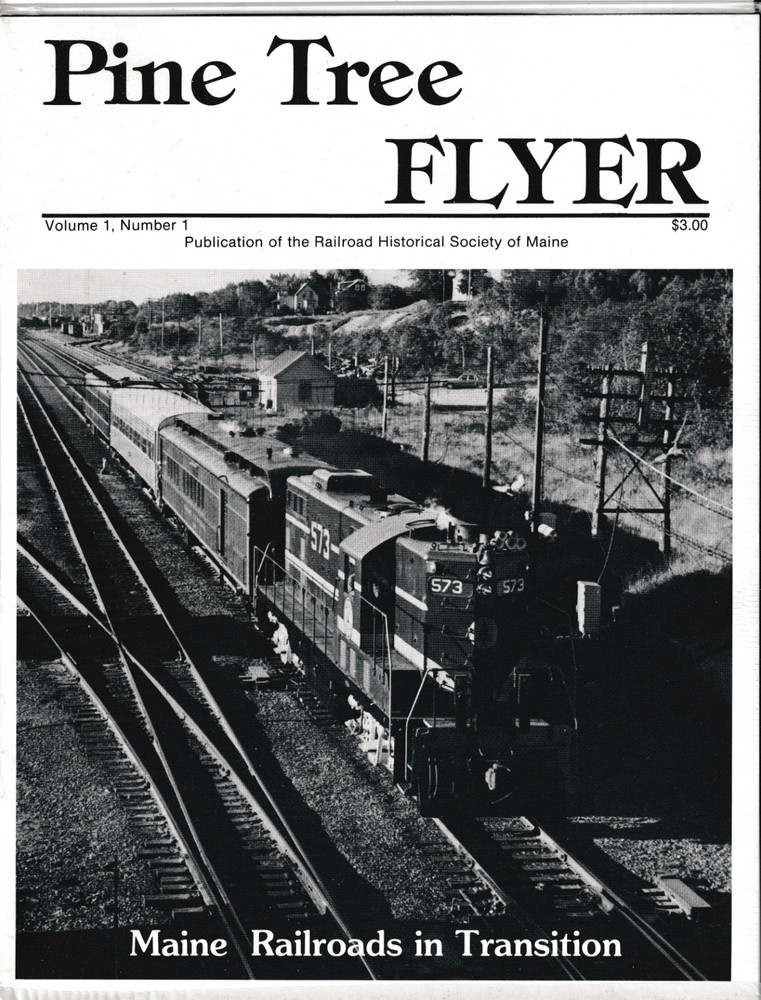 'PINE  TREE  FLYER'    Vol. 1  - No.  1      (  1981  )    Premier  Issue   MINT