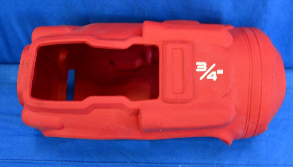 RED Protective Boot Cover for Mac Tools Impact Wrenches