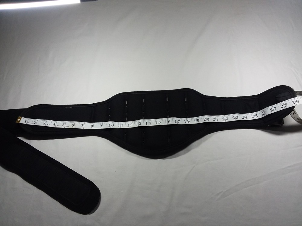Nike structured training belt, mesh material with 'hook and loop' waist size 34