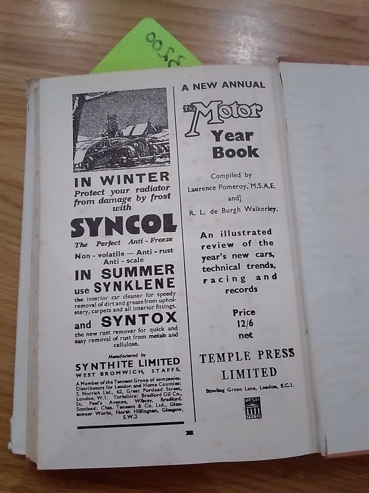 The Motor Manual Practical Handbook 33rd Edition