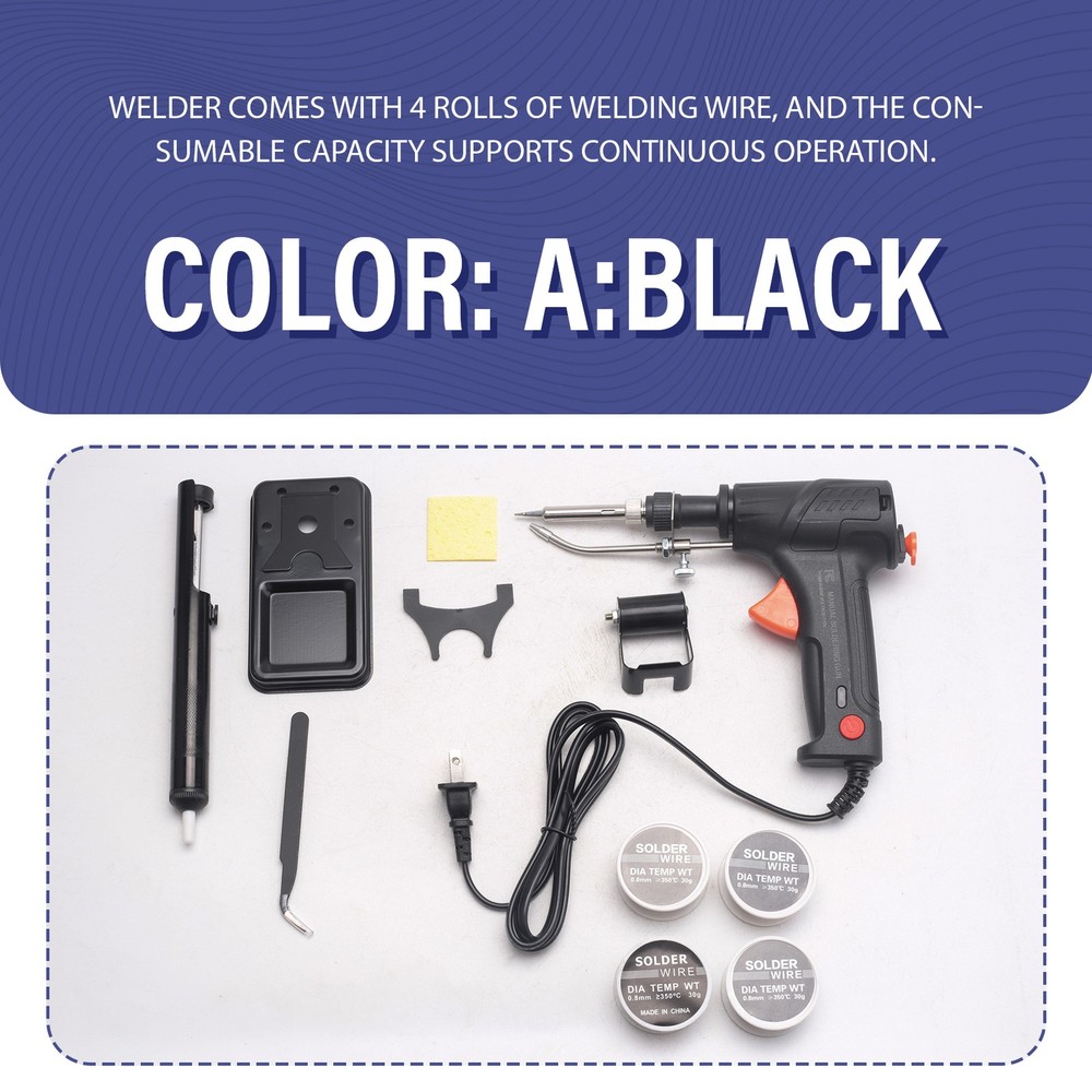 Welding Machine Machine 110v Black US Plug D7G42341
