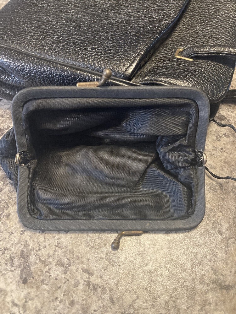 Kerrybrooke black leather purse (Sears Robuck & Co.)