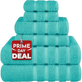 Grey Bath Towel 4-Pack - 100% Cotton, 27x54