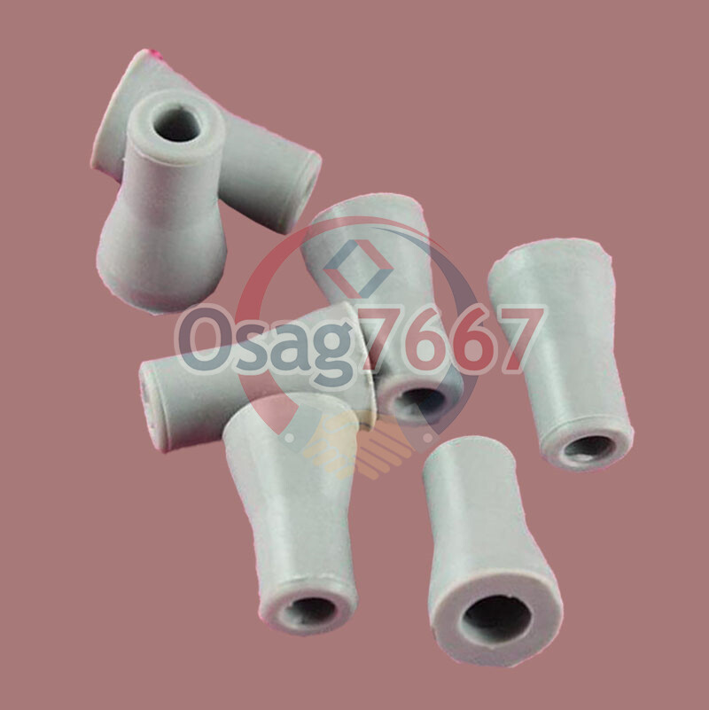 10Pcs Dental Saliva Ejector Weak Suction Rubber Snap NEW