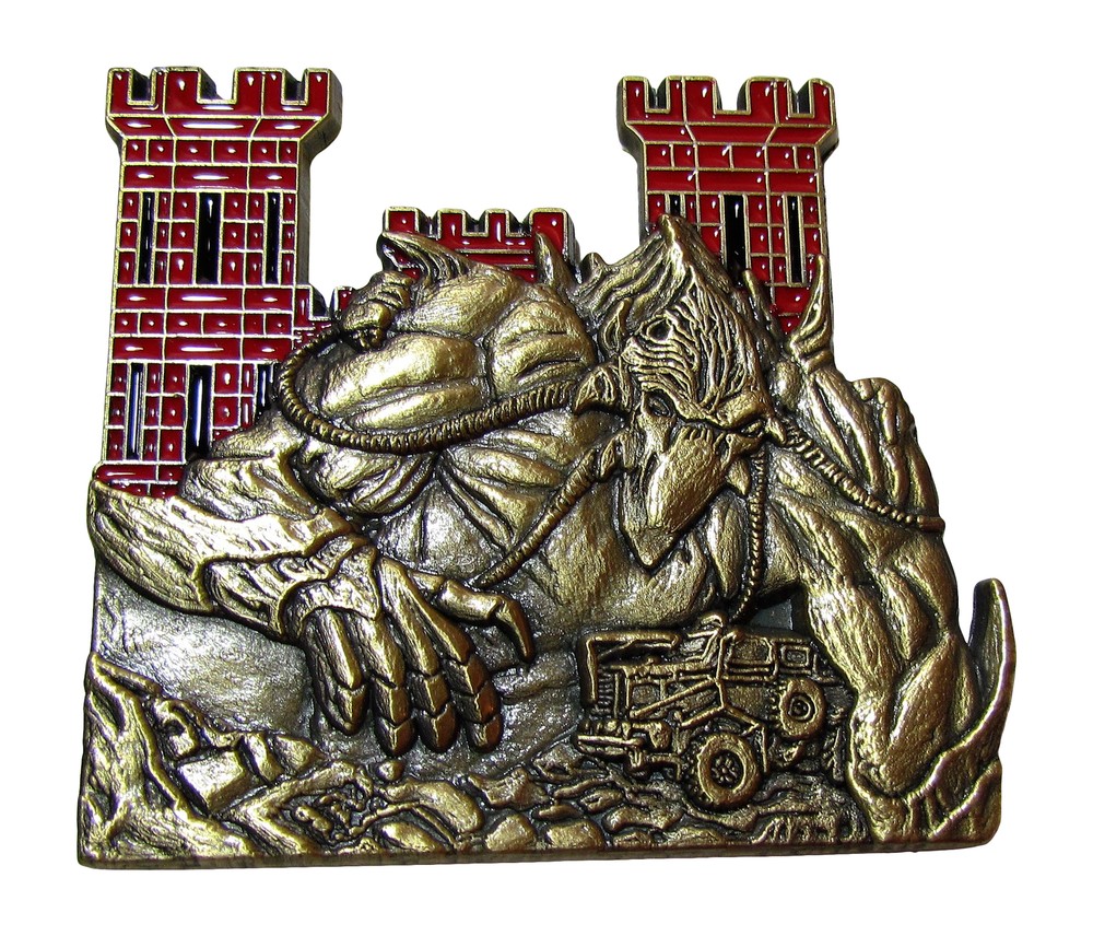 US Army 689th En Co Afghanistan Challenge Coin