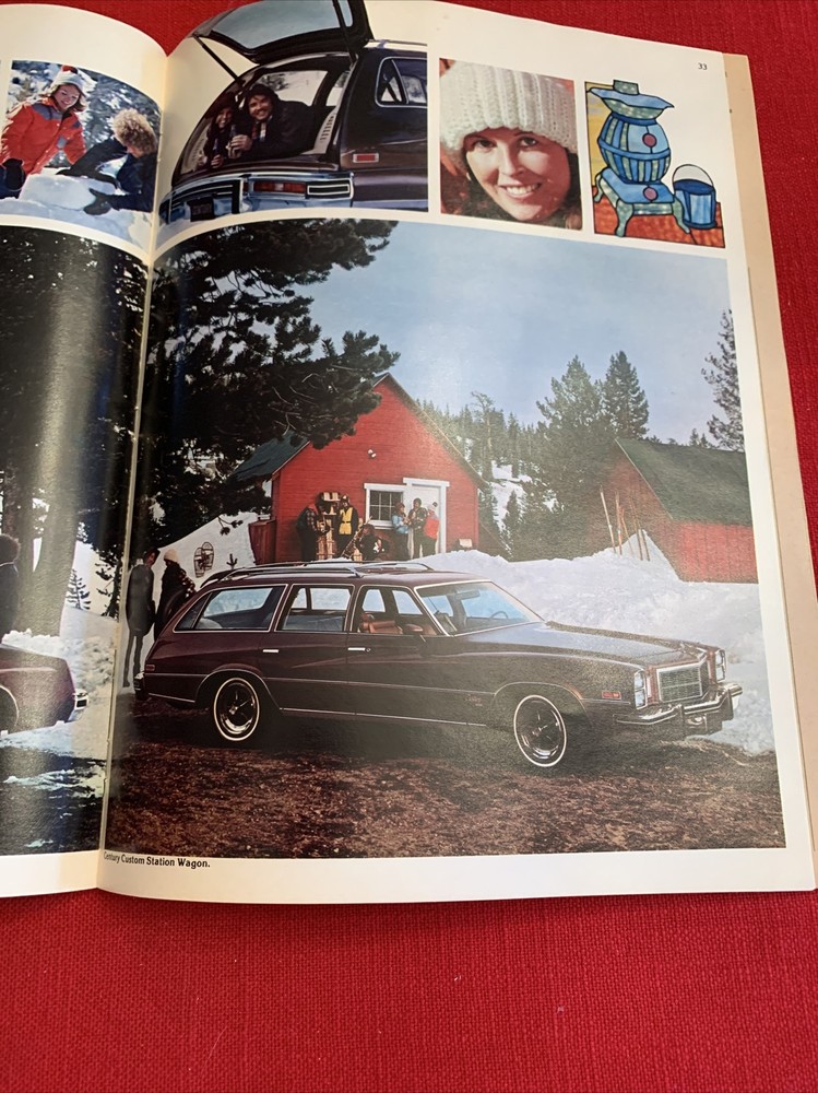 ORIGINAL VINTAGE BROCHURE BUICK 1977 73 pages