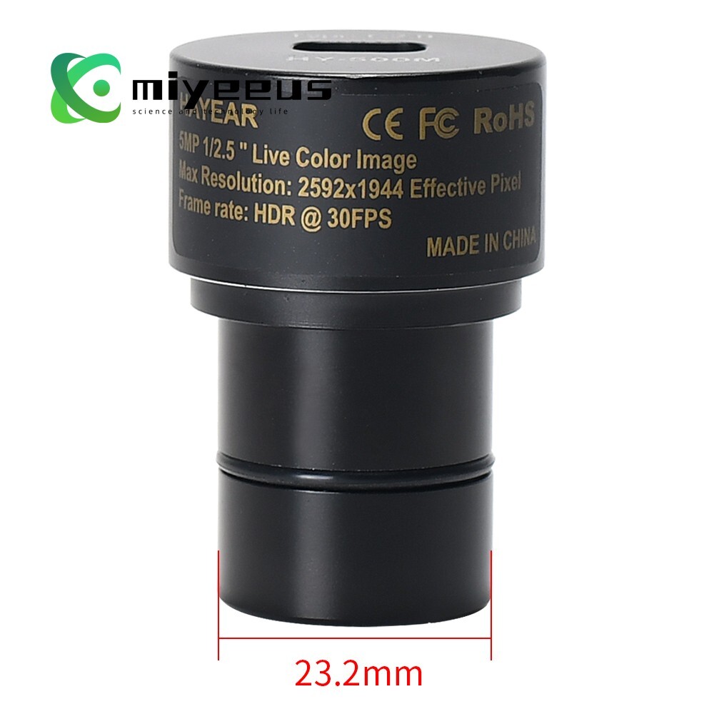 HAYEAR HY-500M 5MP Microscope Camera Digital Electronic Eyepiece USB Camera