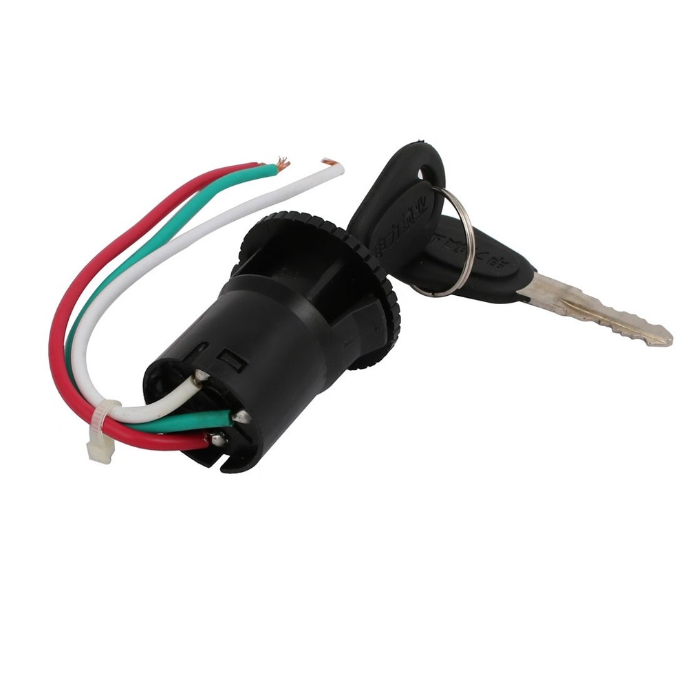 motorcycle 3 wire ignition switch lock with 2 keys