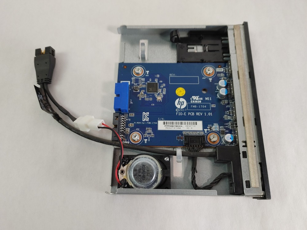 HP Z4 Workstation Front I/O Panel Assembly 844777-001