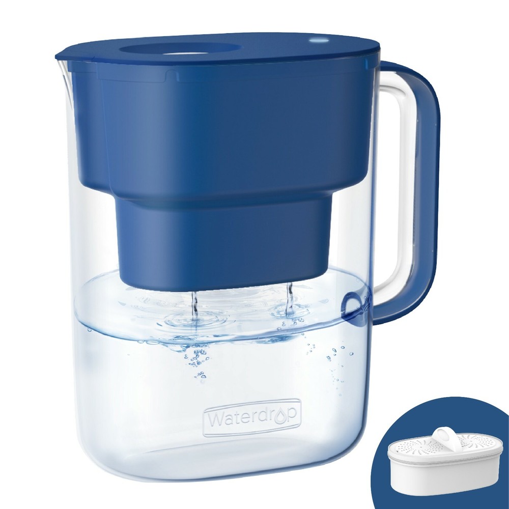 Waterdrop Lucid 10-Cup NSF Certified Water Filter Pitcher,200 gal,