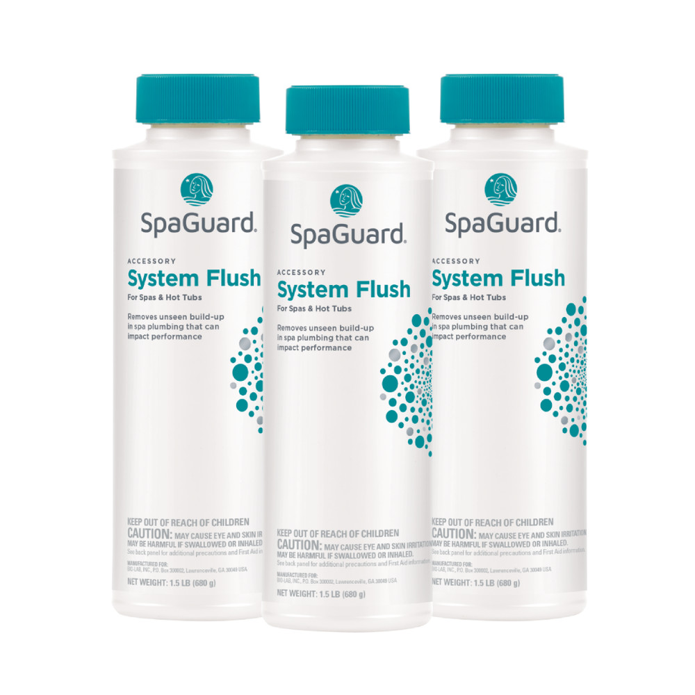 SpaGuard System Flush - 24 oz (3 Pack)