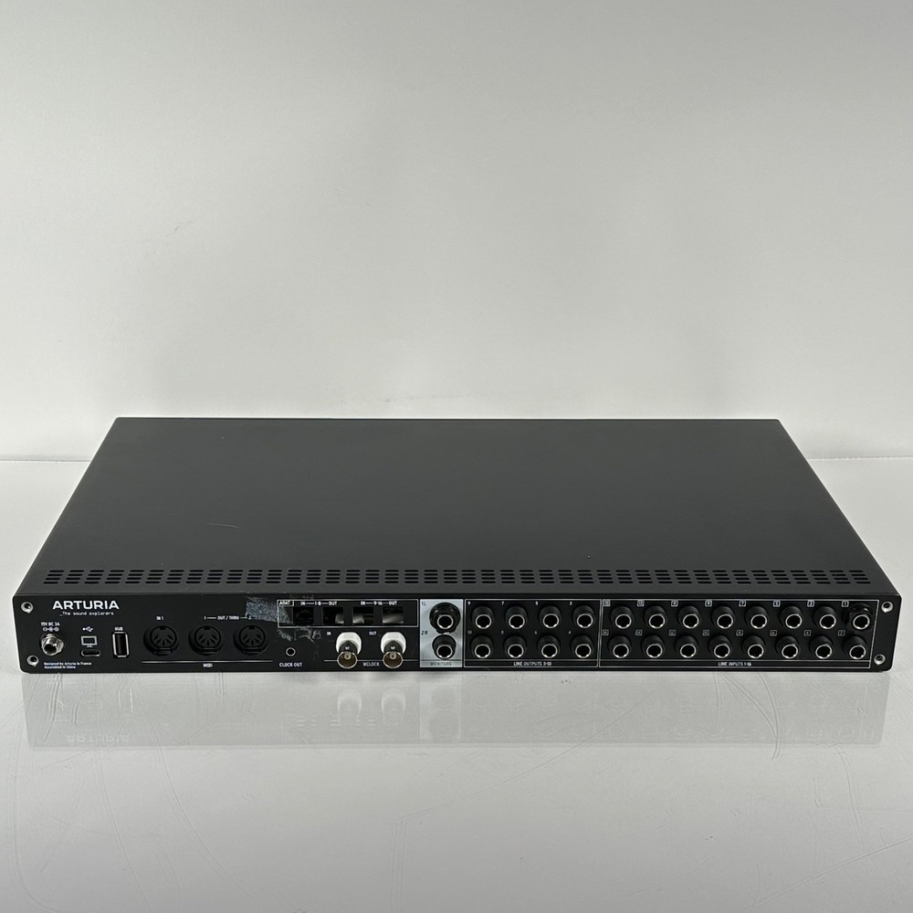 Arturia AudioFuse 16Rig Professional Audio Interface; AS-IS