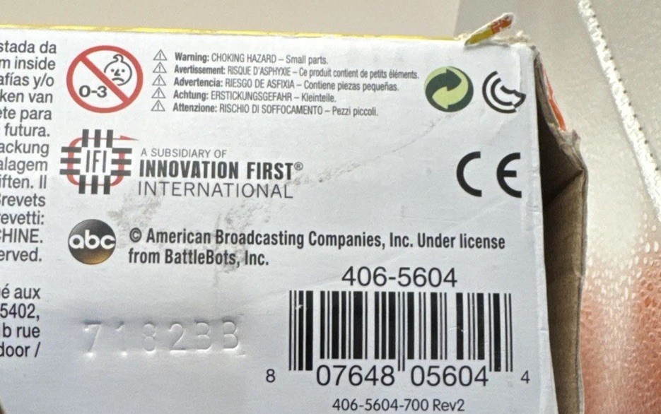 HEXBUG VEX Robotics BattleBots Construct Minotaur STEM Starter Build Genius New