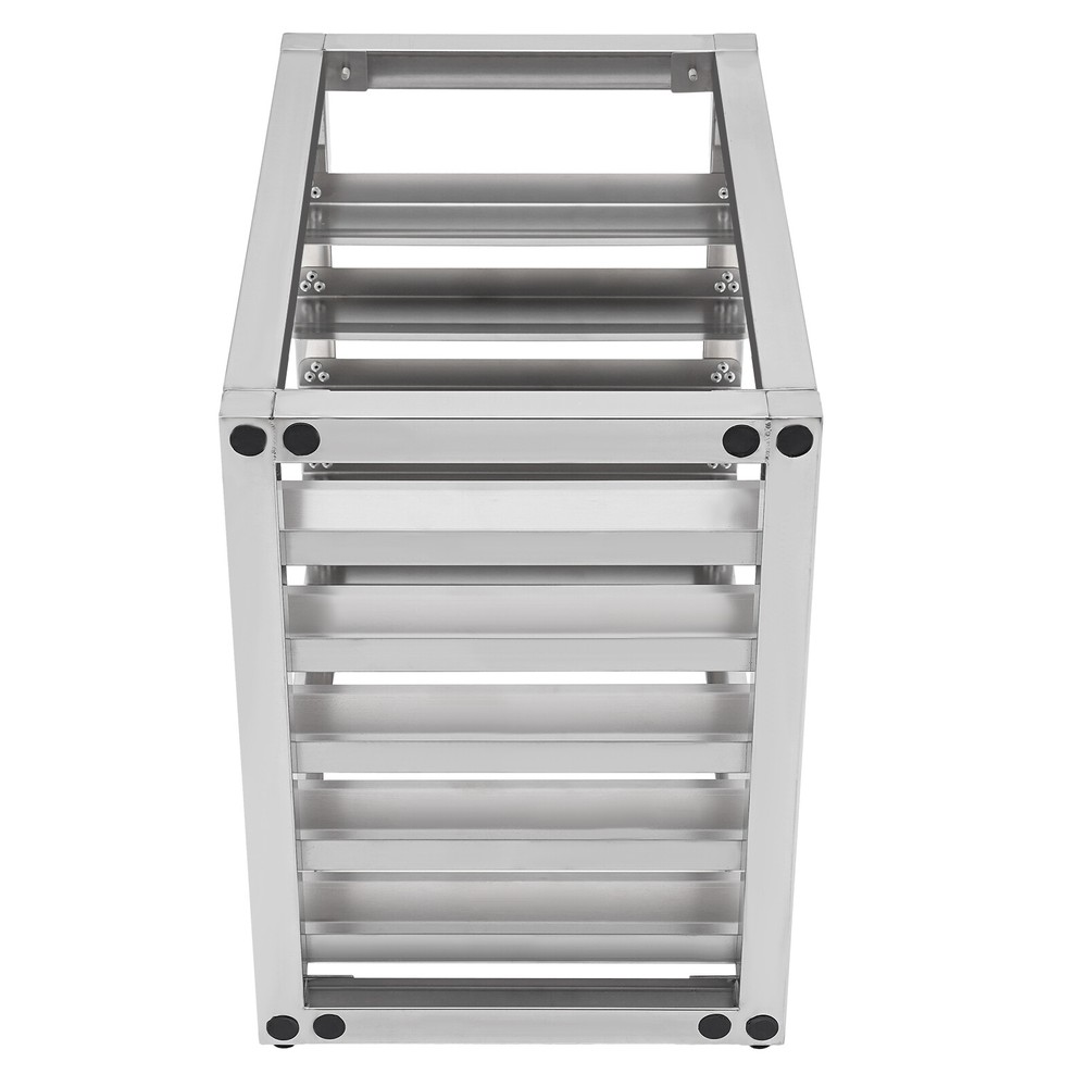 5-Tier Baking Tray Rack - Durable Stainless Steel Storage Organizer