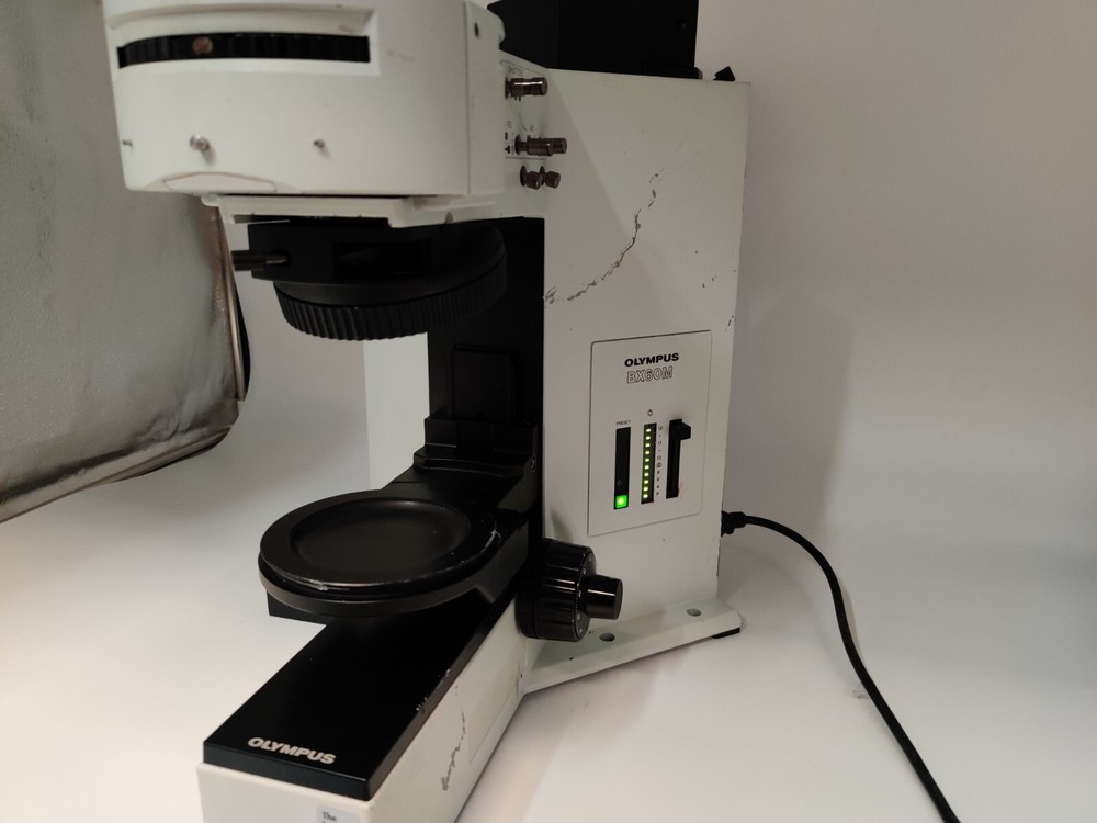 Olympus Microscope BX60M Parts only unit light up
