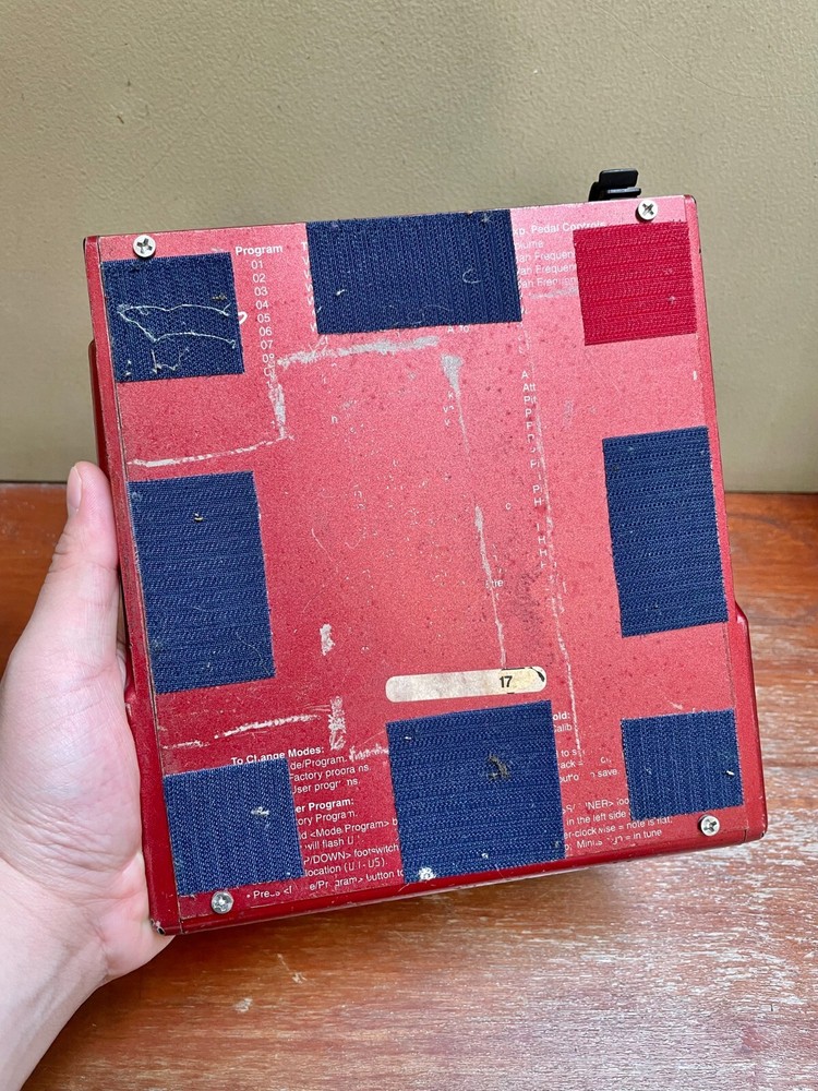 DigiTech XP-100 Whammy Wah 1990s - Red