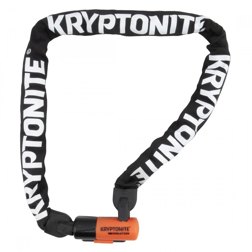 Kryptonite Evolution Series 4 Integrated Chain Key 10mm 4in 8.6`/ 143.86cm