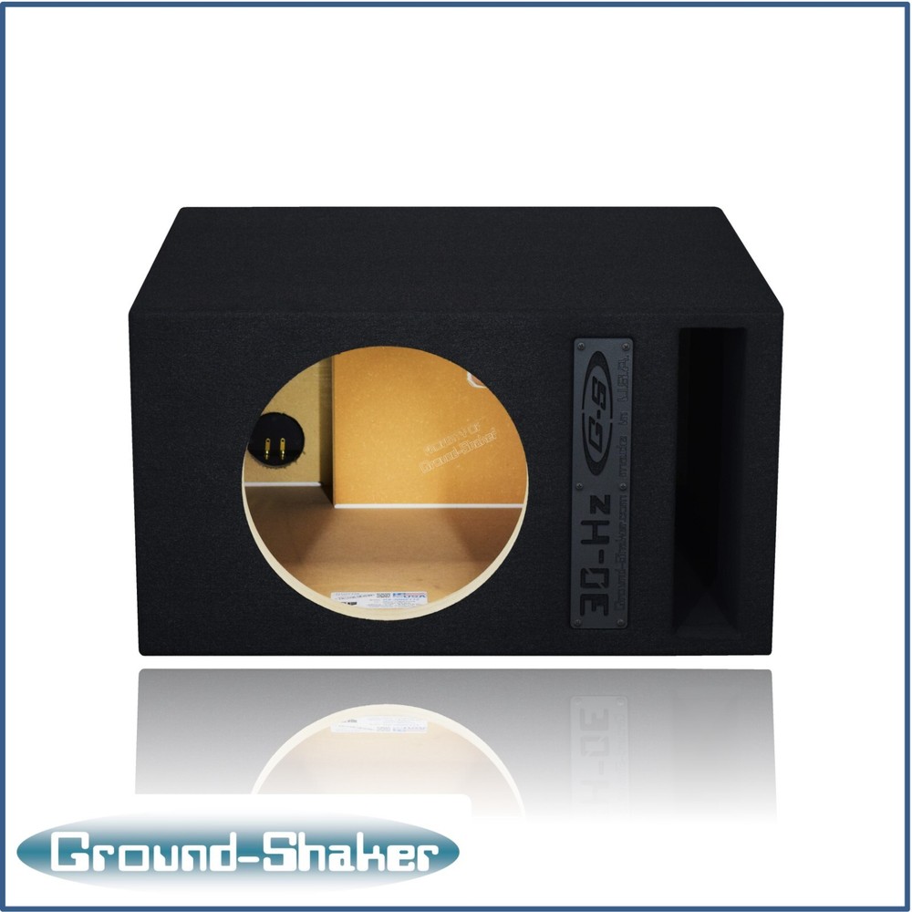 Ground Shaker Single Competition Ported / Vented Sub Box Subwoofer Enclosure