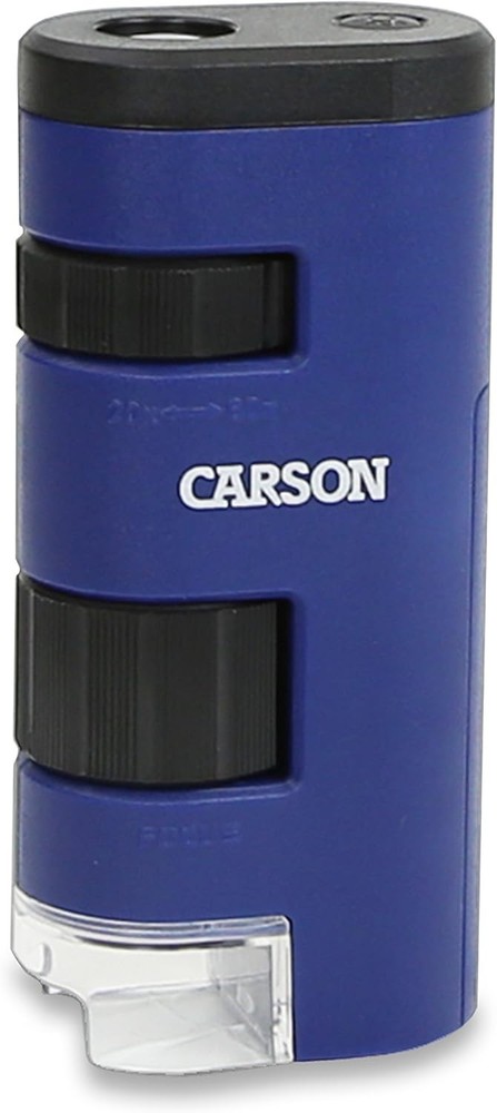 LED Pocket Microscope 20x-60x for Children - A Fun and Engaging STEM Experience