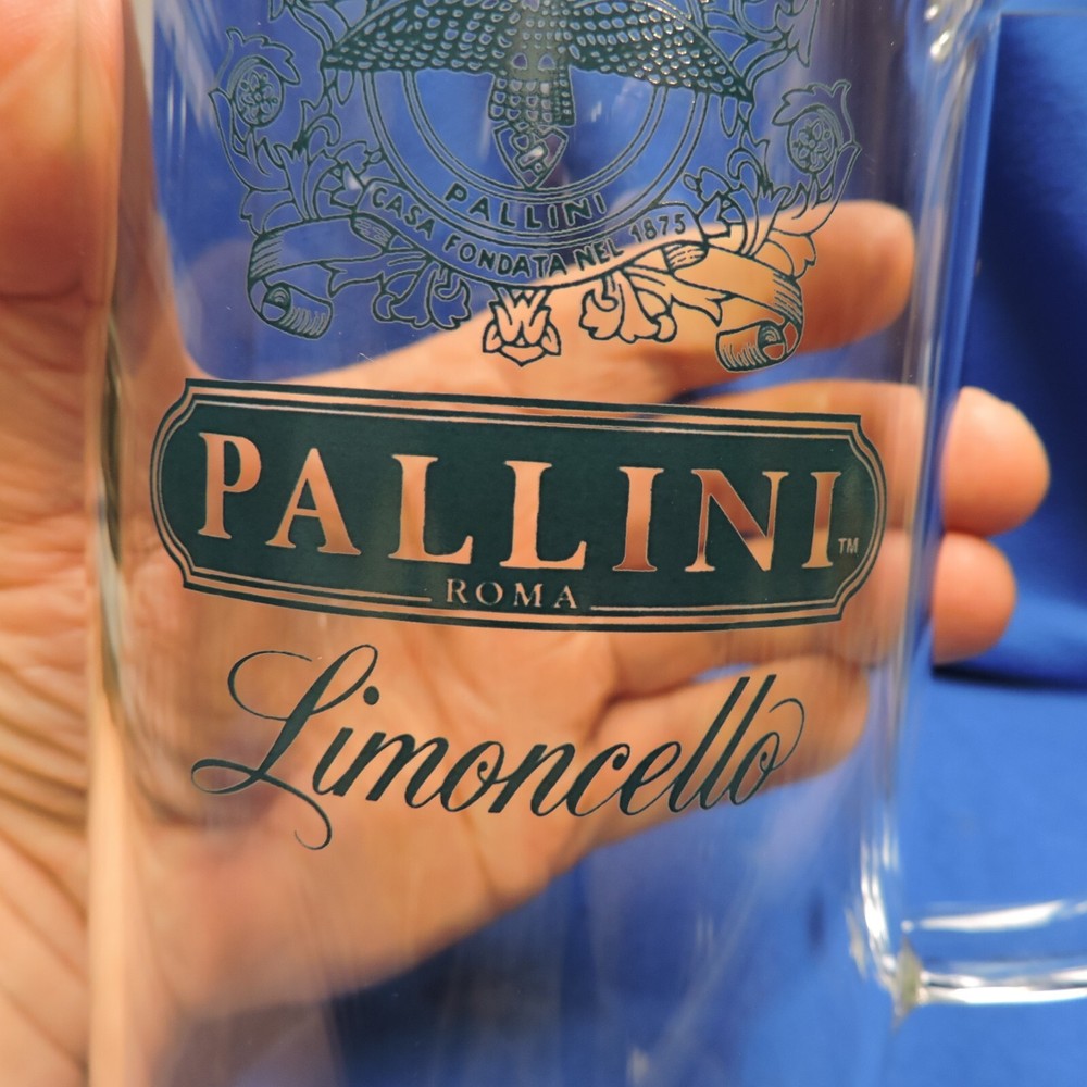 Pallini Limoncello Glass Serving Pitcher