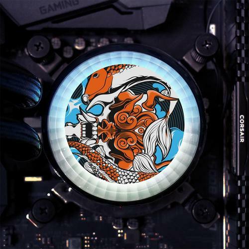 Custom Print AIO Covers for Cooler Master MasterLiquid CPU Cooler Series