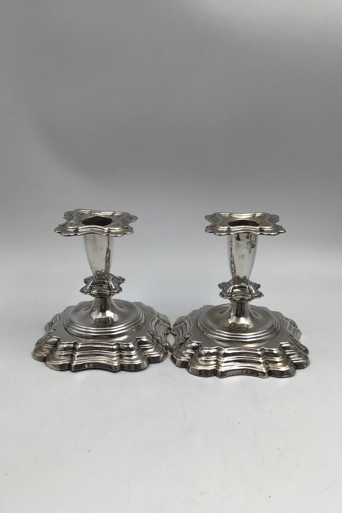 Danish Silver Candlesticks (1947-1948)