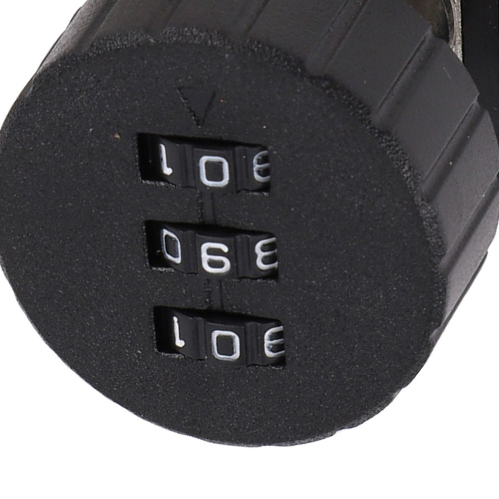Combination Cabinet Cam Lock 3 Digits Password Coded Drawer Lock Black