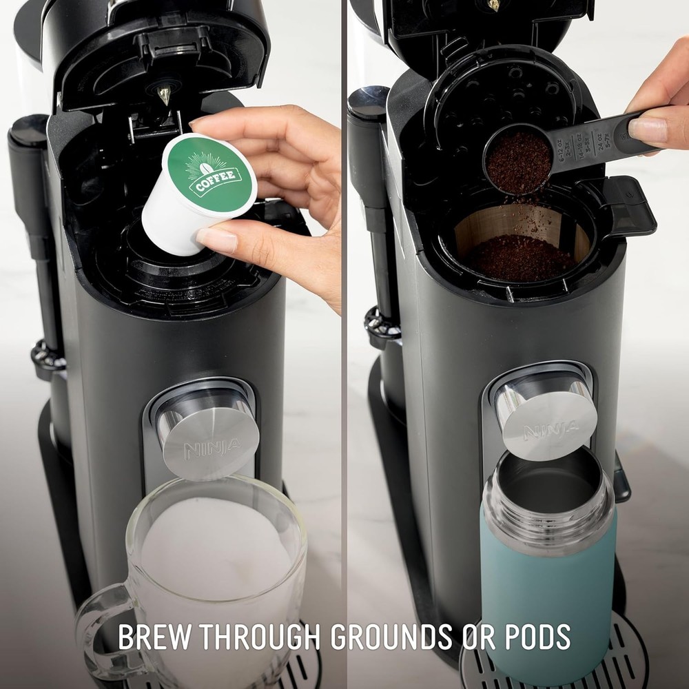 Pods & Grounds Specialty Single-Serve Coffee Maker