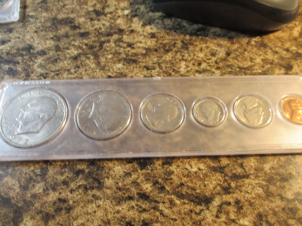 1972 YEAR SET 1C THRU $1