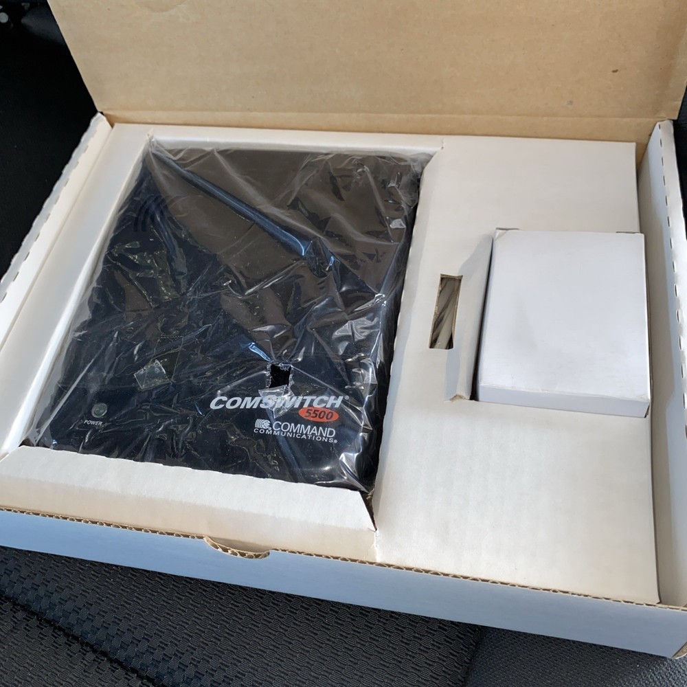 COMMAND COMMUNICATIONS ComSwitch 5500 Phone Line Sharing Device | CS 5500 | USED