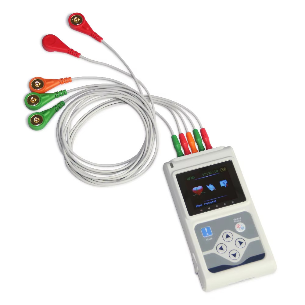CONTEC TLC9803 3 Channels Recordable Machine Dynamic ECG Holter System