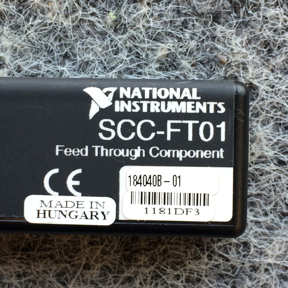 National Instruments NI SCC-FT01 Feed Through Component 1844040B-01