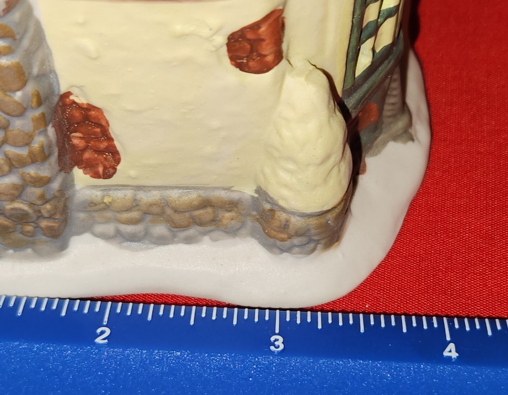 Ceramic Holiday House Display Ornament
