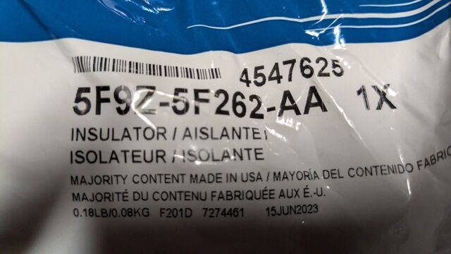 Genuine Muffler & Pipe Insulator 5F9Z-5F262-AA
