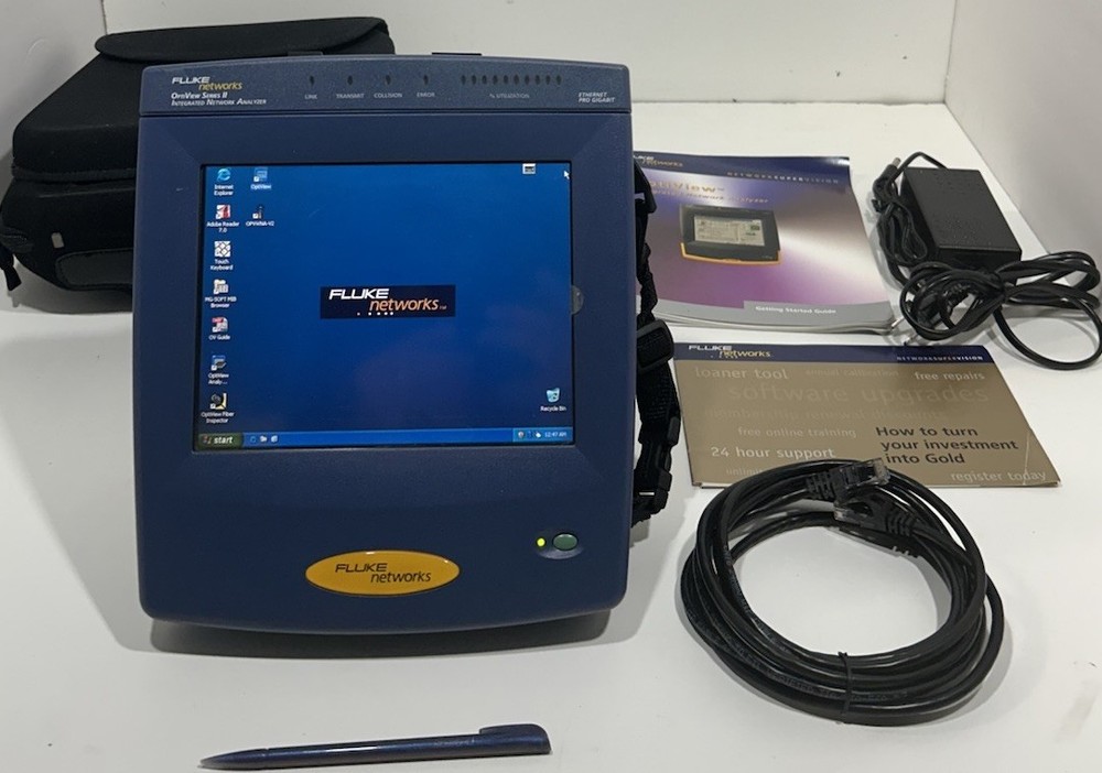 Fluke Network Optiview Series II Integrated Network Analyzer Excellent Condition