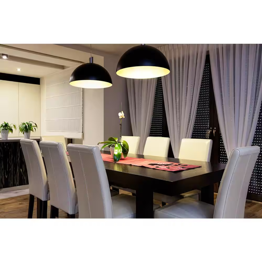 60-Watt Equivalent A19 E26 Base Dimmable LED Light Bulb with Selectable Color Te