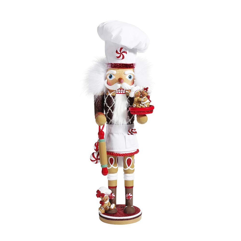 Kurt Adler Hollywood Gingerbread Chef Nutcracker