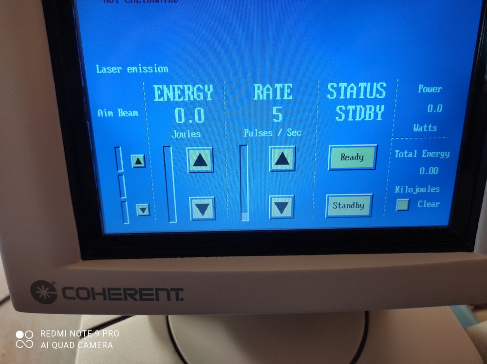 Laser Coherent Versa pulse select