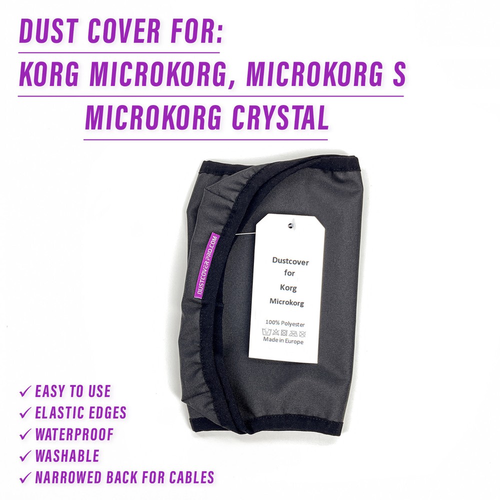 DUST COVER for KORG Microkorg / Microkorg S / Microkorg Crystal