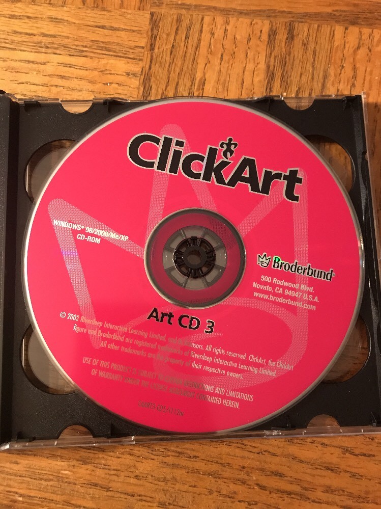 Click Art 750,000 PC CD ROM-VERY RARE