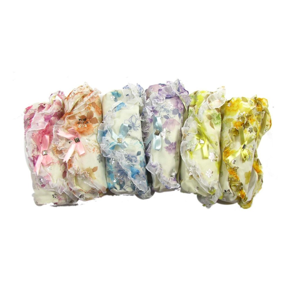 Three Fold Sun/Rain Floral Lace Umbrella