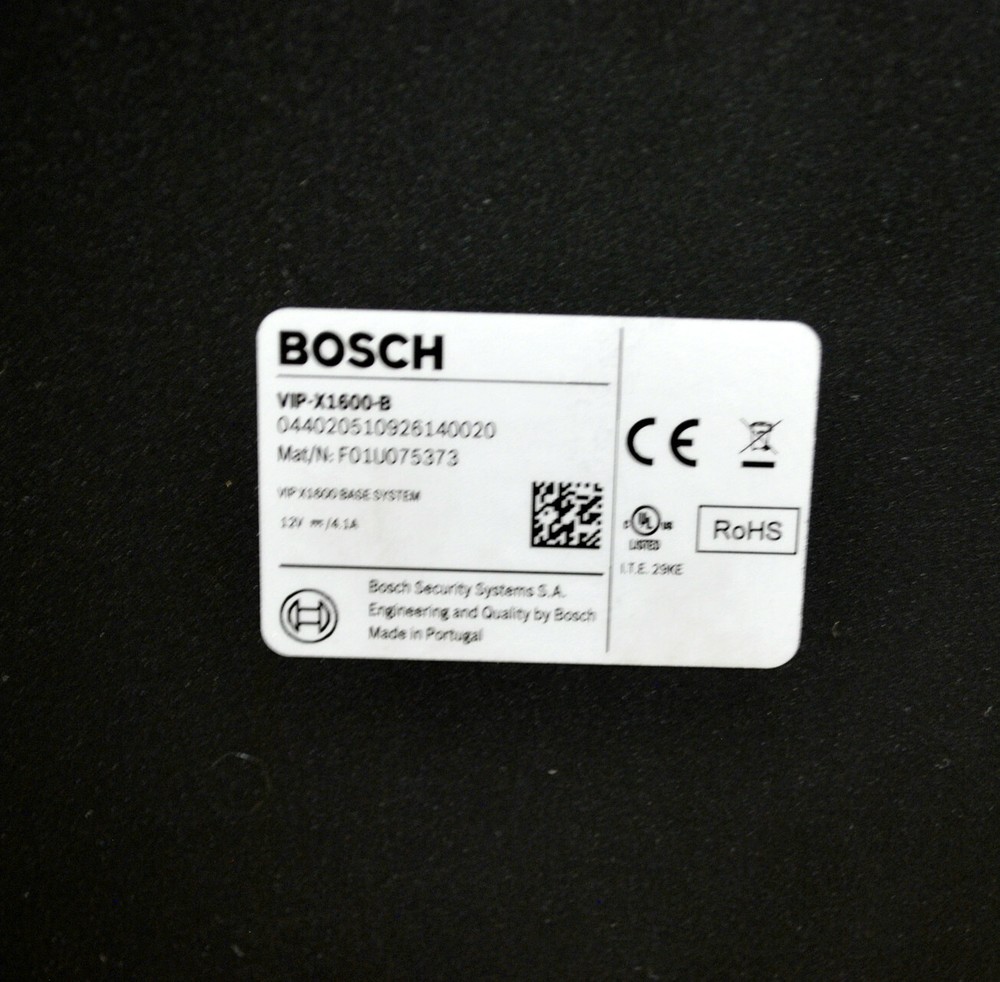 Bosch VIP-X1600-B Module Video Server Base System