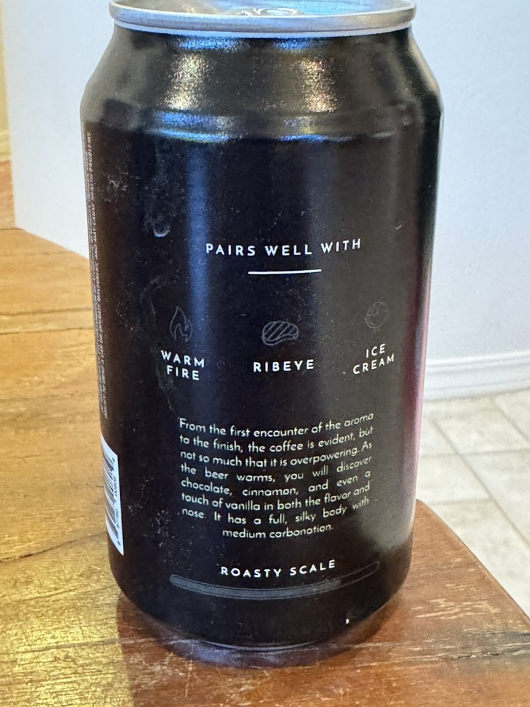 Manhattan Project Black Matter Coffee Stout - Empty Beer Can - Texas