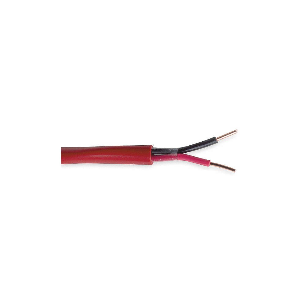 CAROL E1512S.30.03 Data Cable,Riser,2 Wire,Red,1000ft 4DNZ4