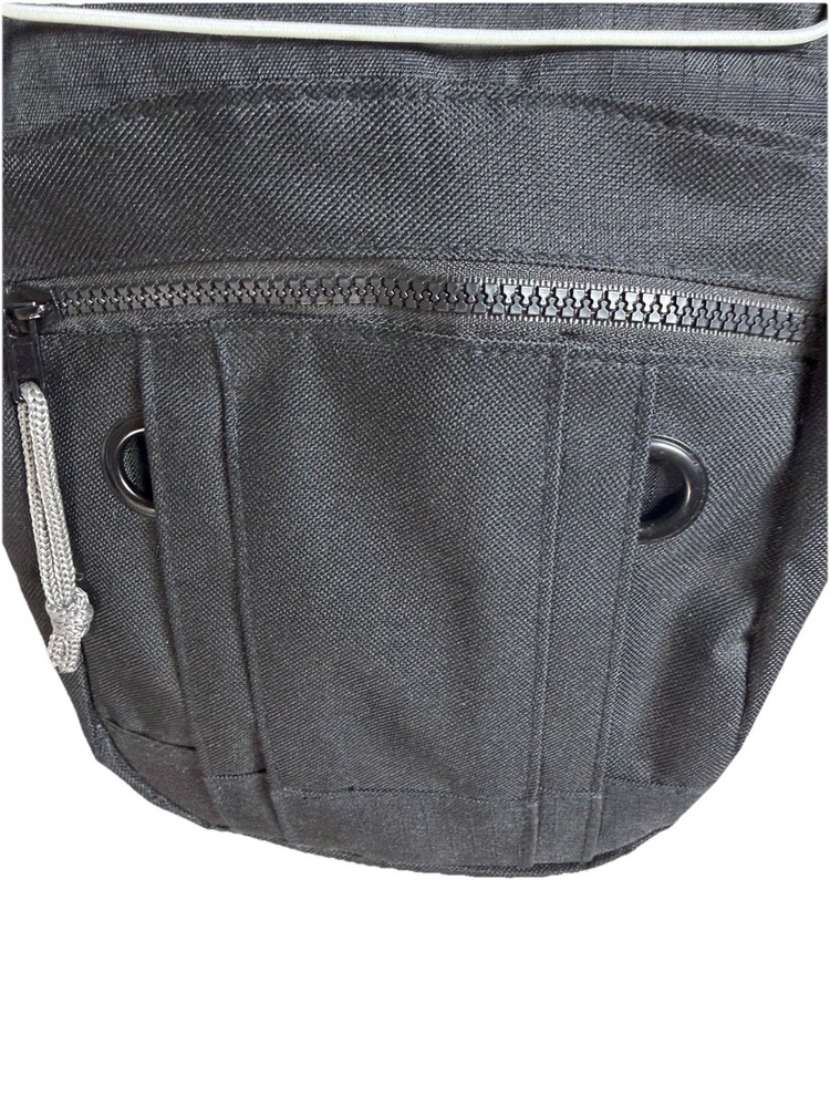 BLACK MD PORTABLE OXYGEN TANK BACKPACK CLOTH BY CRAMER DECKER B & C CYLINDERS
