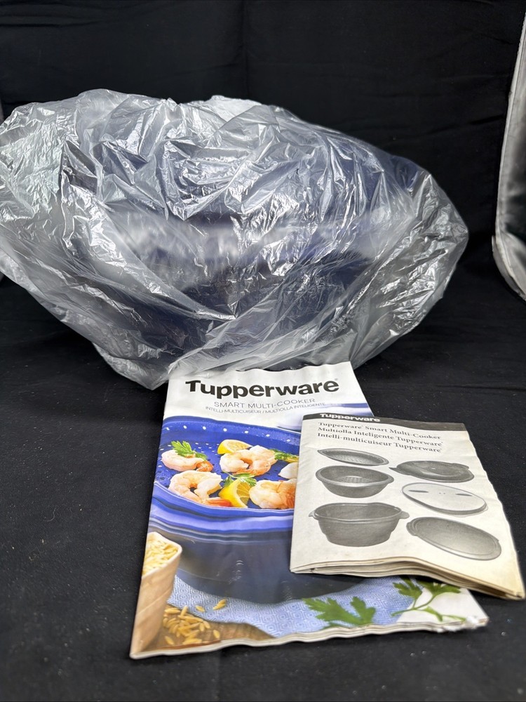 Tupperware Smart Multi-Cooker Microwave Cobalt Blue, New