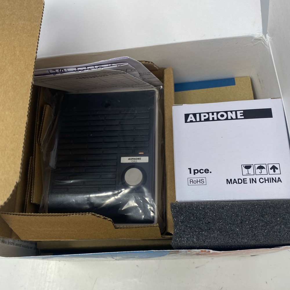 Aiphone LEM-1DLS Access Sentry Intercom Set, White/Black, 1-Door