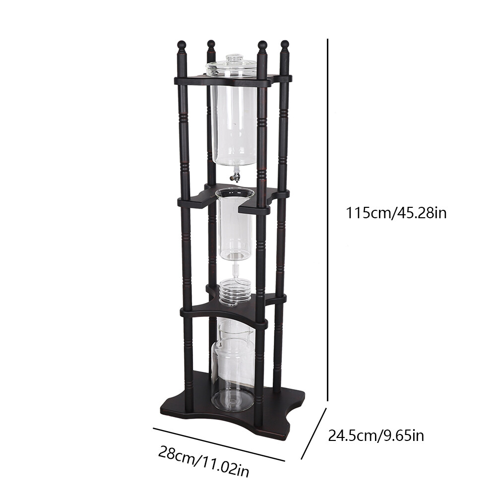 Cold Brew Coffee Maker Glass Coffee Dripper Coffee Drinks Brew Machine 2500ml