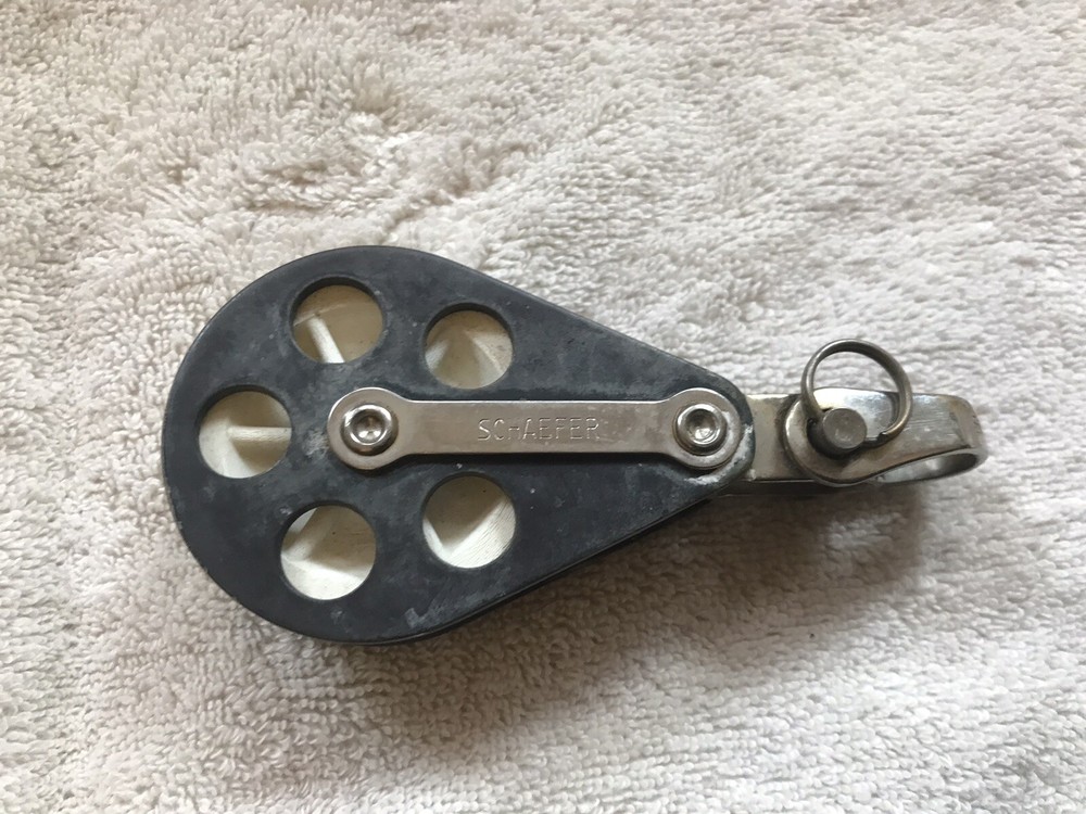 SCHAEFER SINGLE BLOCK   Sailing Rigging (5)